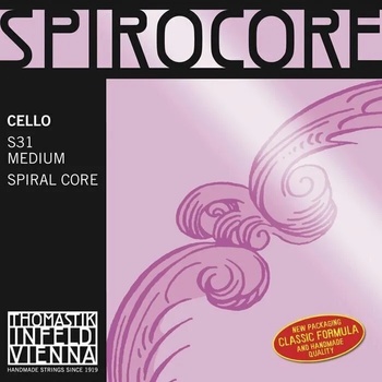 Thomastik Spirocore S31 Cello 4/4 Medium Струни за виолончело (THS31)