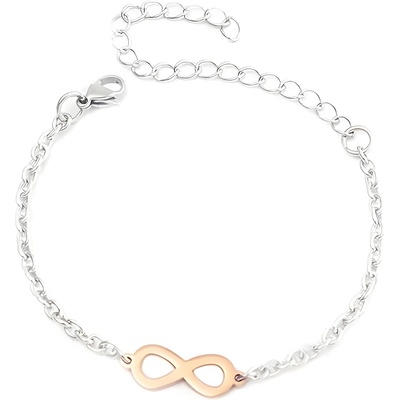 HARAHU Гривна jo-28544 - Сребърна / Злато Розова kp28544 (jo-28544)