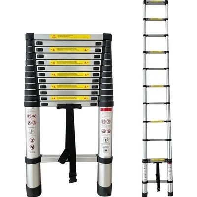 MXM Телескопична стълба - 5 м, алуминий