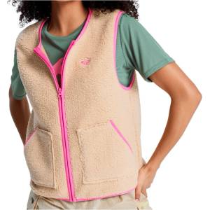 Roxy Дамски поларен елек Roxy Women's Boundless Spirit Easy Vest Fleece vest - Pebble - размер XL (132-1655-0215)