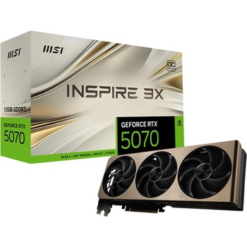 MSI GeForce RTX 5070 INSPIRE 3X OC 12GB GDDR7 192bit