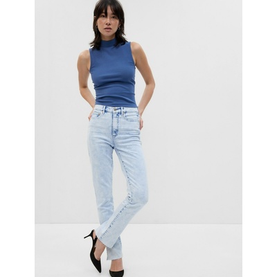 GAP Дънки High Rise Slim Vintage Split-Hem GAP GAP | Sin | ЖЕНИ | XXS