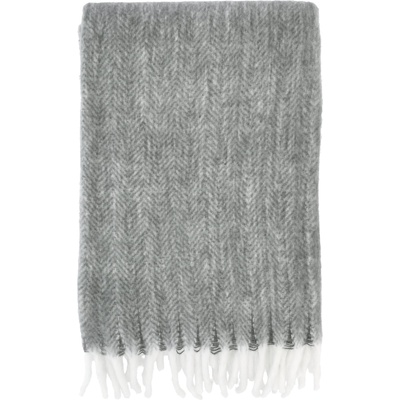 Södahl Шалте Brushed 150 x 200 см сиво (26765)