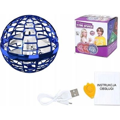 LÉTAJÍCÍ SVÍTÍCÍ MÍČ UFO KOULE LED HRAČKA