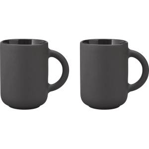 Stelton Чаша THEO 350 ml, комплект от 2 бр. , черен, Stelton (SNX639)