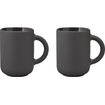 Stelton Чаша THEO 350 ml, комплект от 2 бр. , черен, Stelton (SNX639)