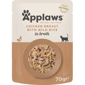 Applaws Chicken in Broth - Пауч за котка с пиле в бульон 70 гр