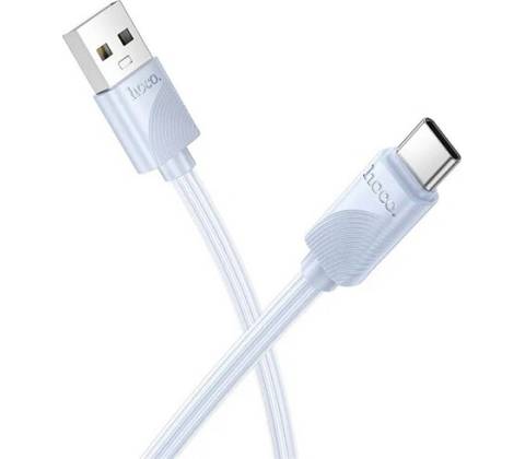 Hoco X114 USB – Type-C 100cm světle modrý