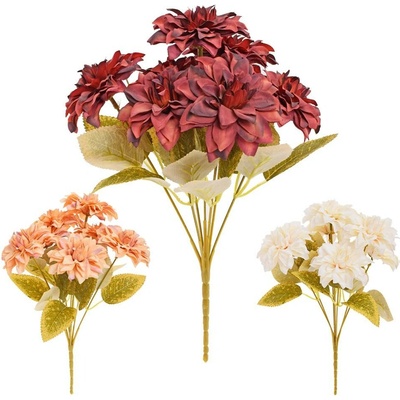 KYTICA DALIA, DROB. KVETY, MIX/3F 26CM