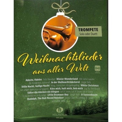Weihnachtslieder aus aller Welt vianočné koledy a melódie pre 1/2 trumpety