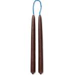 ferm LIVING Свещи Dipped 15 см кафяви 8 бр (1104264739)