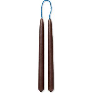 ferm LIVING Свещи Dipped 15 см кафяви 8 бр (1104264739)
