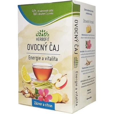 Galmed Herbofit Ovocný čaj Energie vitalita 20 x 2 g