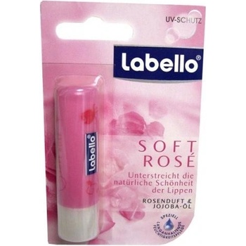 Labello Soft Rosé tyčinka na pery 12 x 4,8 g