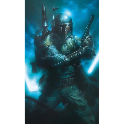 Komar Vliesová fototapeta Star Wars Classic Bounty Hunter rozměry 150 x 280 cm