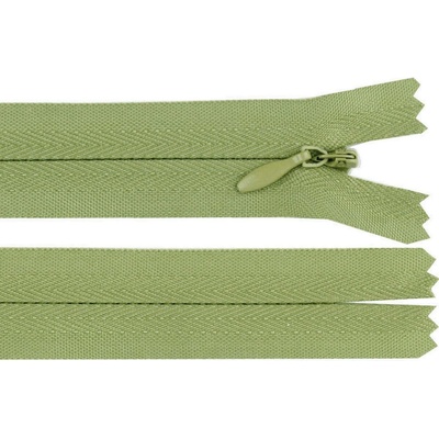 Stoklasa Spirálový zip skrytý No 3 délka 22 cm Balení: 1 ks, Varianta: 235 zelenkavá tmavá 235 zelenkavá tmavá