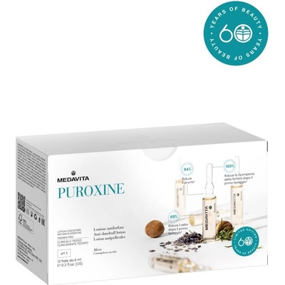 Medavita Puroxine Ampule proti lupům s Piroctone Olamine 12 x 6 ml