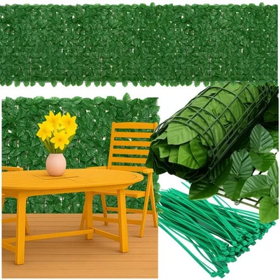 JIPOS Umělý živý plot na balkon 5x0,5m 25342 – Sleviste.cz