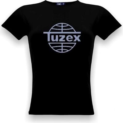 Tričko s potiskem Tuzex logo dámské Černá