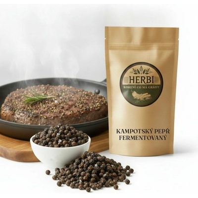 Herbi Kampotský pepř fermentovaný - zelený celý, 25 g – Hledejceny.cz