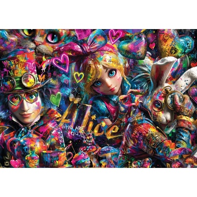 Bluebird Puzzle - Puzzle Alice in Graffitiland - 2 000 piese