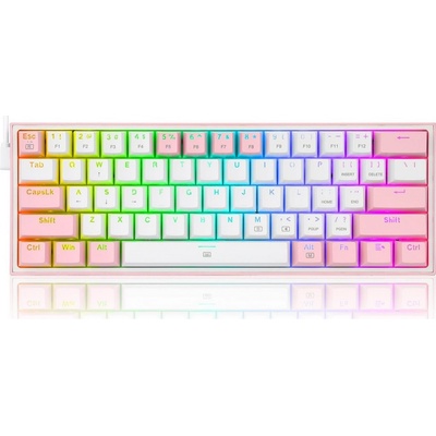 Redragon Fizz K617 RGB Pink