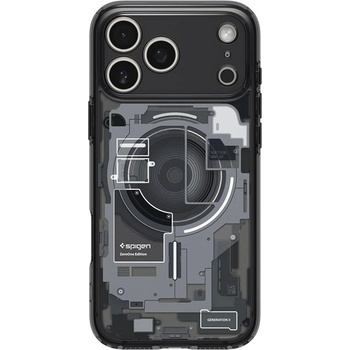 Spigen Калъф Spigen - Ultra Hybrid MagSafe, iPhone 17 Pro Max, Zero One Black (ACS10289)