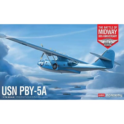 Academy Model Kit letadlo 12573USN PBY-5A Battle of Midway1:72