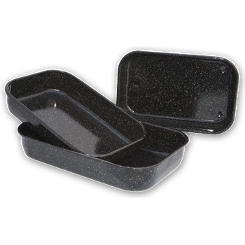 Румънски емайл РЯ-К-кт тави правоъгълни 141FPIC/32, 36, 40cm (016024)