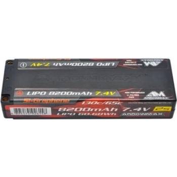 Arrowmax AM Lipo 8200 mAh 2S TC 7.4 V 65C Continuous 130C Burst AM-700106