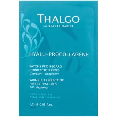 Thalgo Hyalu-Procollagéne Wrinkle Correcting Pro Eye Patches околоочни пачове против бръчки, 8 чифта 8 бр за жени
