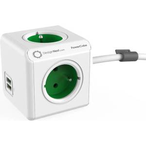allocacoc Разклонител powercube pc 1402gn 4 ГН. 2xusb (1402gn-deeupc)