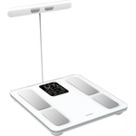 Klausberg Кантар - анализатор Klausberg KB 7857, До 180 кг, Bluetooth, Android/iOS, LCD дисплей, 14 телесни стойности, Бял (9999KB7857) - topmarket