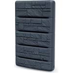 HydroMoby Резервоар за дъждовна вода HydroMoby Arves Wall Stone, 400л (антрацит) (IDWS400)