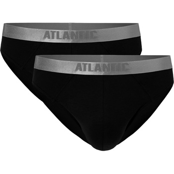 Atlantic Мъжки слипове от памук пима ATLANTIC 2Pack Atlantic | Cheren | МЪЖЕ | S