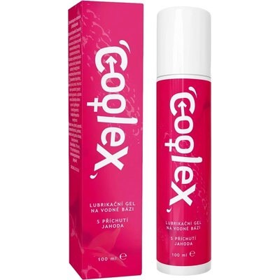 coolex Lubrikačný gél na vodnej báze Jahoda 100 ml