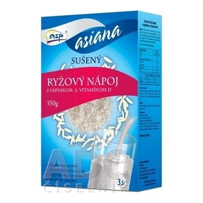 asp RYŽOVÝ NÁPOJ s vápnikom a vitamínom D sušený 350 g