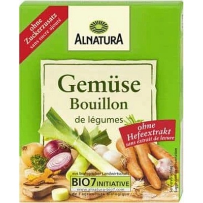 Alnatura Bio zeleninový bujón, bez kvasnic kostky 66 g