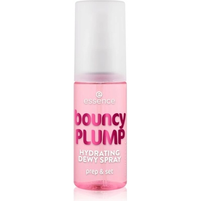 essence bouncy PLUMP fixační sprej na make-up s hydratačním účinkem 50 ml