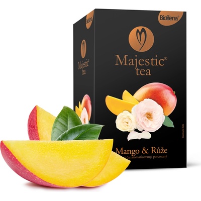 Biogena Majestic Tea Mango a ruža 20 x 2,5 g