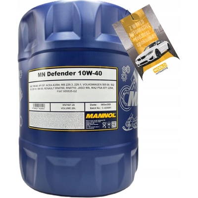 Mannol Defender 10W-40 20 l