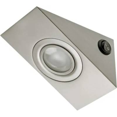 LED луна ELMARK 92155K/SN, 20W, 12V, 3.0lm, за мебели, защита (IP20), сатен никел (92155K/SN)