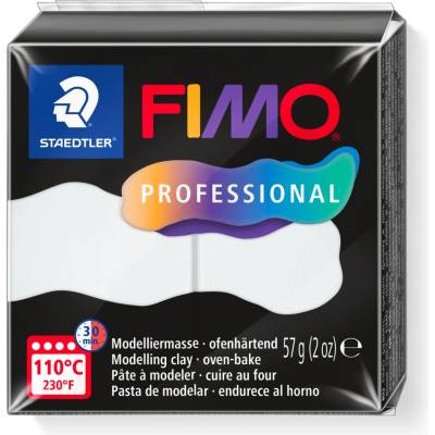 STAEDTLER Полимерна глина Staedtler Fimo Profession, 57g, БЯЛ (33841-А-БЯЛ)