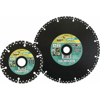 Wolfcraft Diamantový rezací kotúč 125 mm 8336000