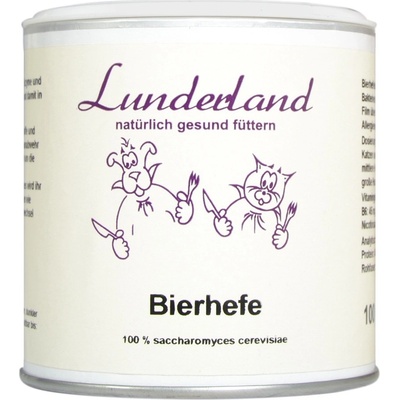 Lunderland Tierfutter Pivovarské kvasnice 100 g