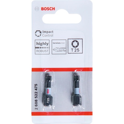 Bosch Impact Control T25 25mm 2608522475