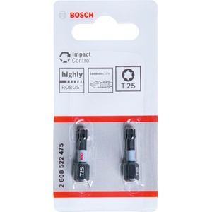 Bosch Impact Control T25 25mm 2608522475