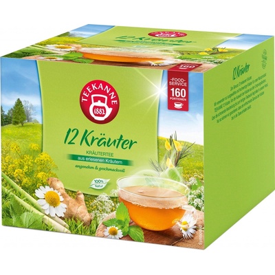 TEEKANNE 12 Herbs 160 čajových sáčků