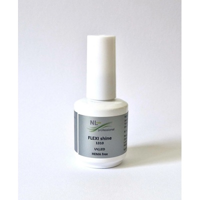NL nails professional Uv Led lesk FlexxiI shine bezvýpotkový lesk 15ml