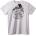 NOONEBRAND Тениска Aloha Hawaii Сърф Ездач Черен - 2XL, White